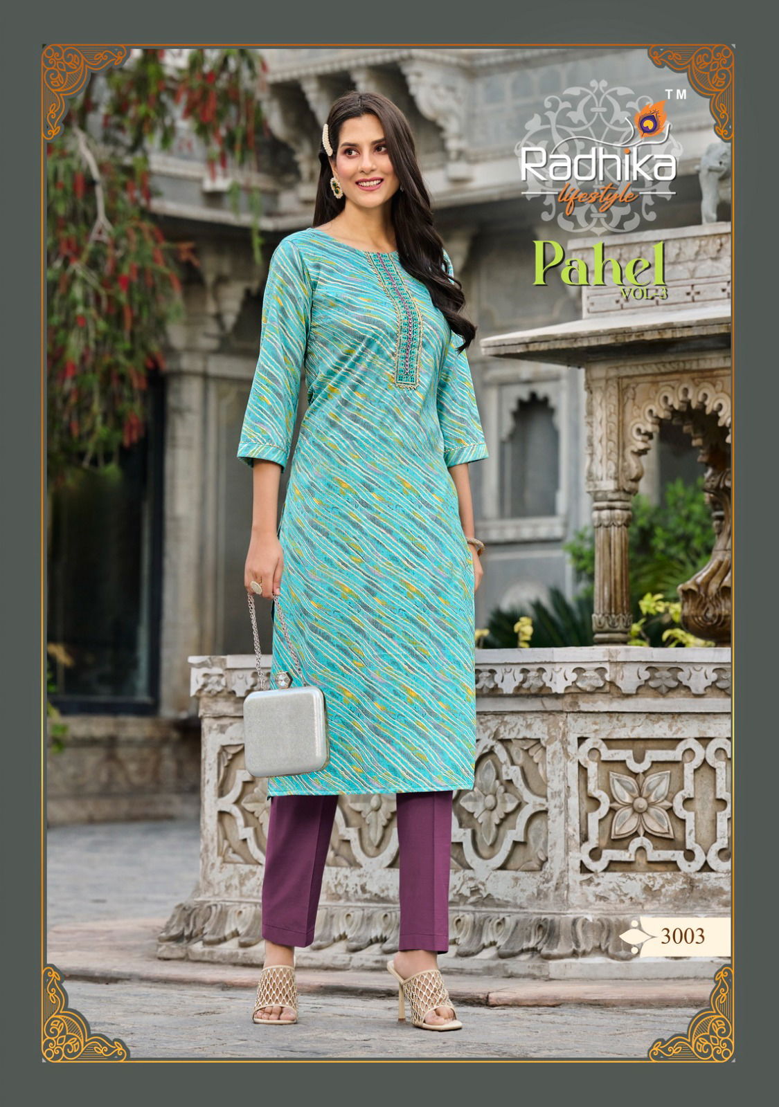 Radhika Pahel Vol 3 Long Designer Kurtis Catalog